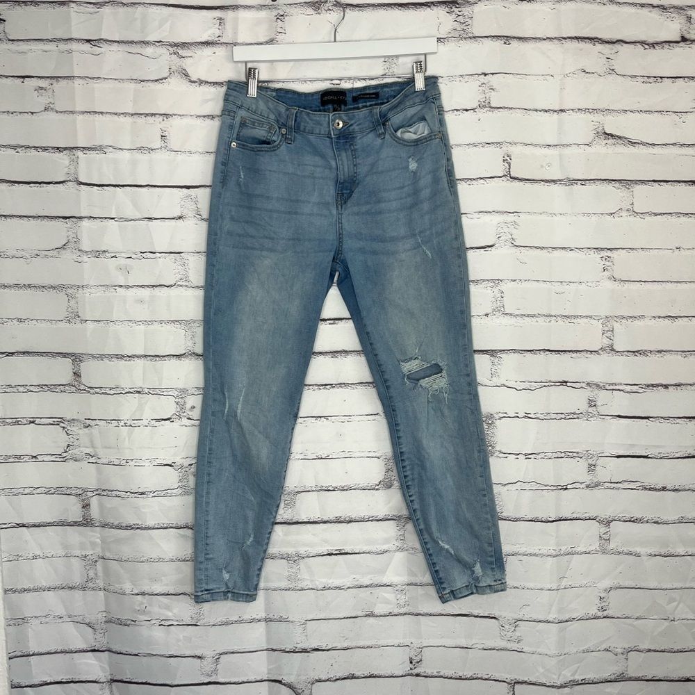 Kendall & Kylie High Rise Skinny Jeans Ultra Babe Light Wash Women’s 13/31 Y2K